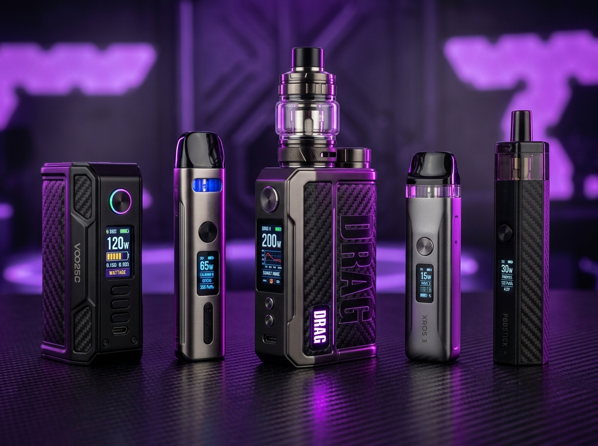 Refillable pod kits and mod hardware